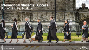 Screenshot of the International Students' Success: Redefining the Horizon